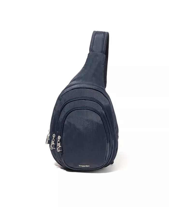 

Сумка Anti-Theft Multi Zip Sling Baggallini, синий