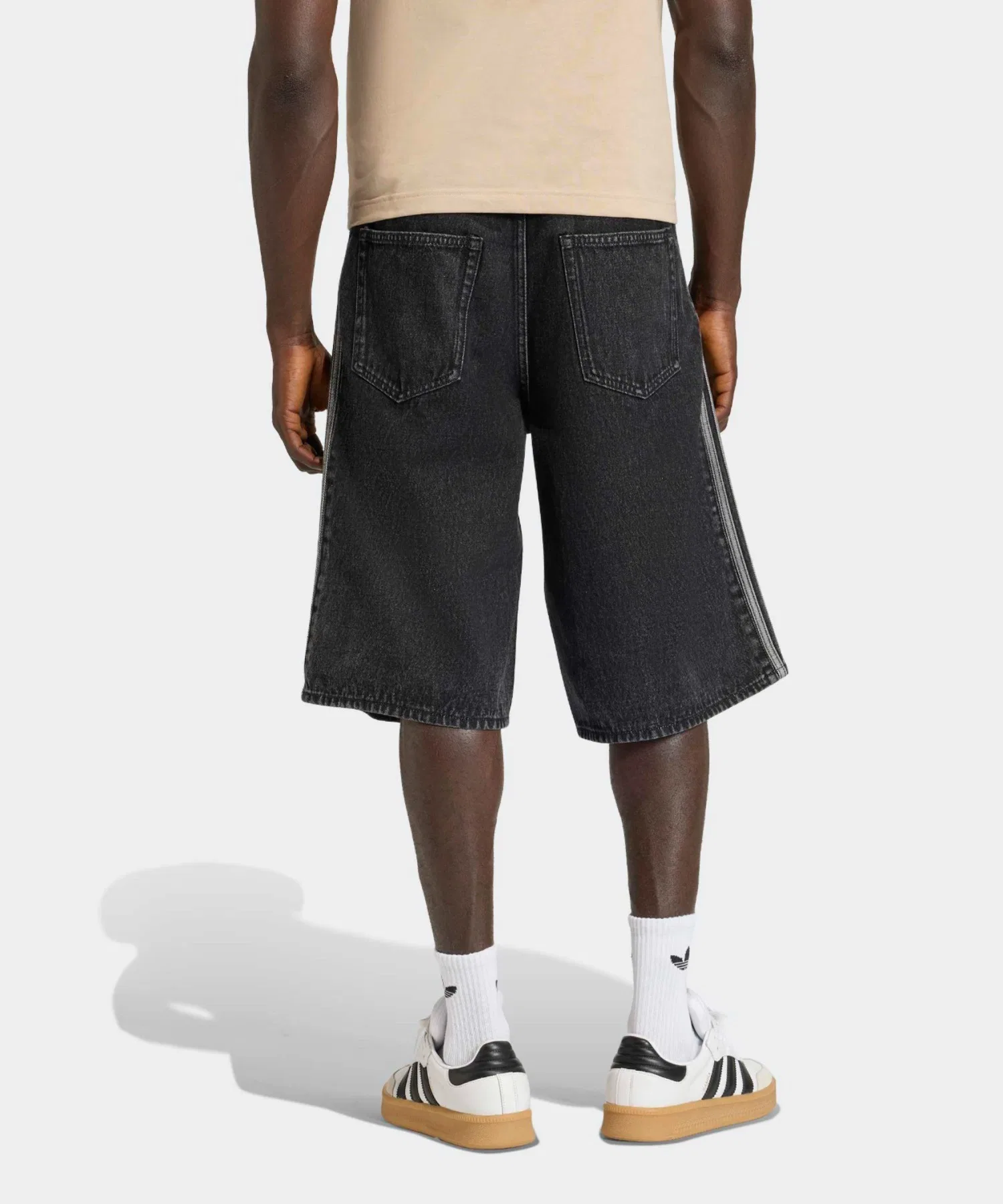 Джинсовые шорты adidas Side Stripe Denim Half Pants Jeans Shorts Весна/Лето 2026 — фото 4