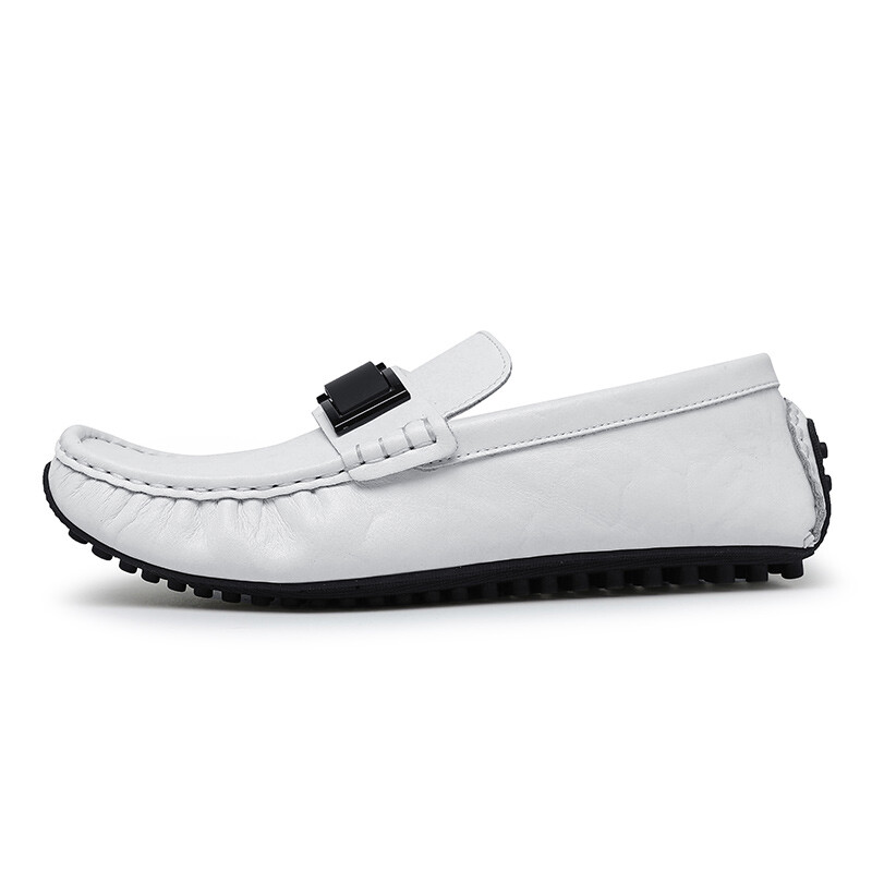 Туфли мужские Men"s Casual Men Low-Top Bull Charm, белый — фото 2