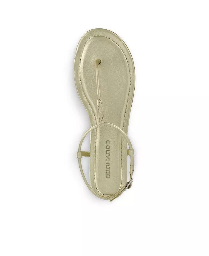 Сандалии Bernardo Hercu с Т-образным ремешком Bernardo Footwear, коричневый/бежевый — фото 4