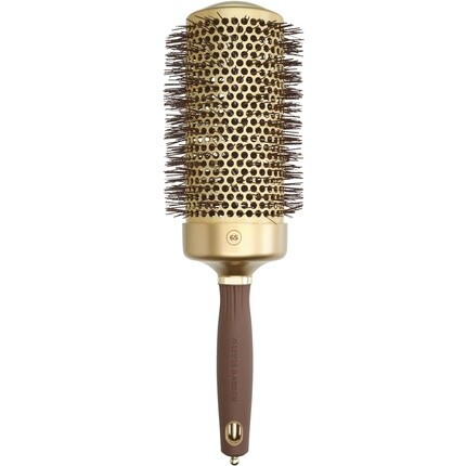 Волнистые щетинки Expert Blowout Speed, золотистые и коричневые 65 Olivia Garden — фото 2