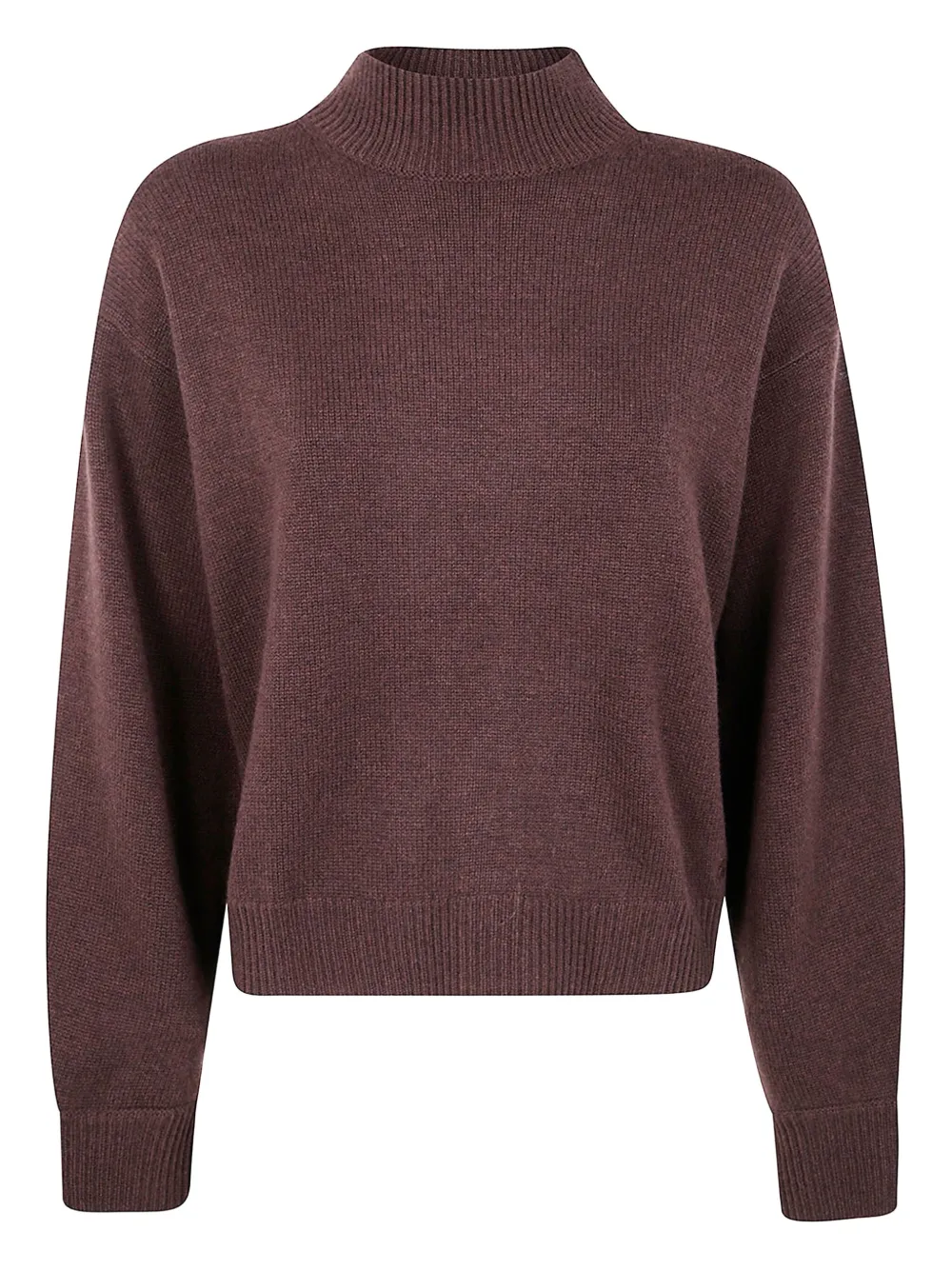 

Кашемировый свитер с высоким воротом kujten, коричневый