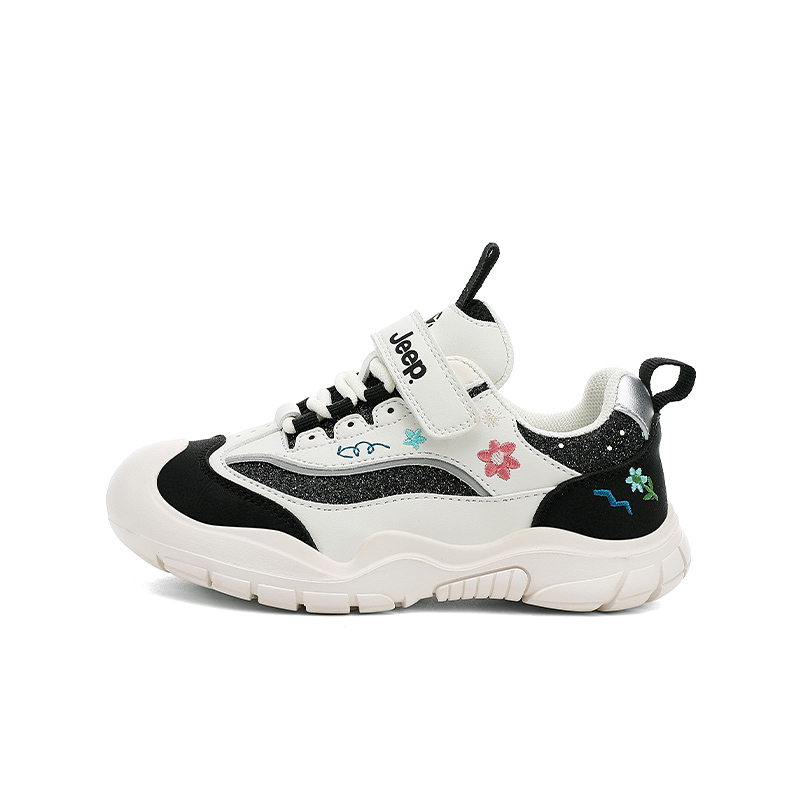 Кроссовки Casual низкие Running Collection Slip Resistant Abrasion Resistant для детей Jeep, star diamond серебро/cloud светло-фиолетовый[thin cotton] — фото 3