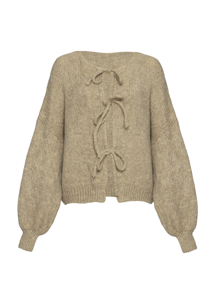 

Вязаный кардиган Lilavie Miaa, бежевый