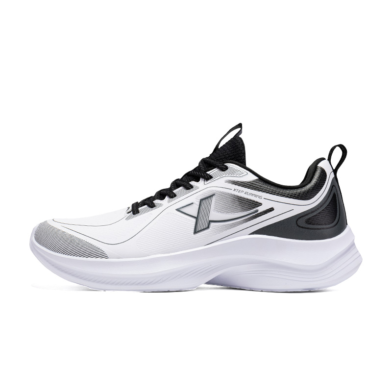 

XTEP Амортизирующие, износостойкие, низкие повседневные кроссовки для бега, новые, мужские, белые, черные