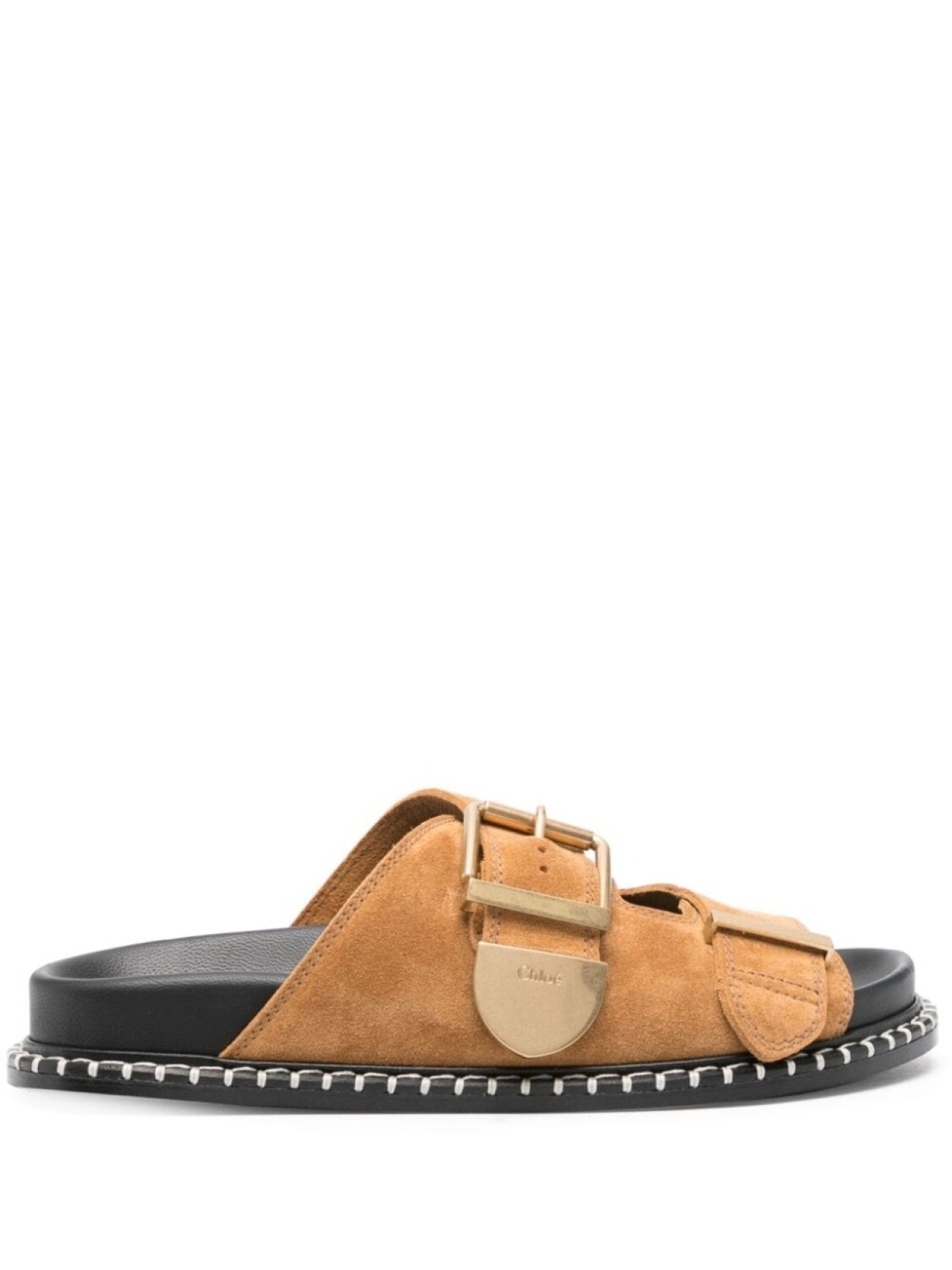 

Chloé шлепанцы Rebecca, коричневый