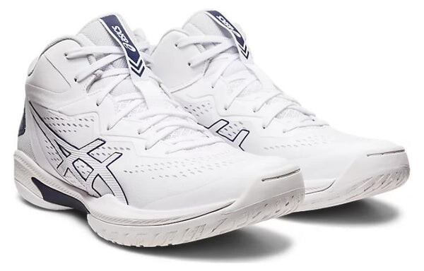 Кроссовки гелевые обручи v15 Asics, белый — фото 3