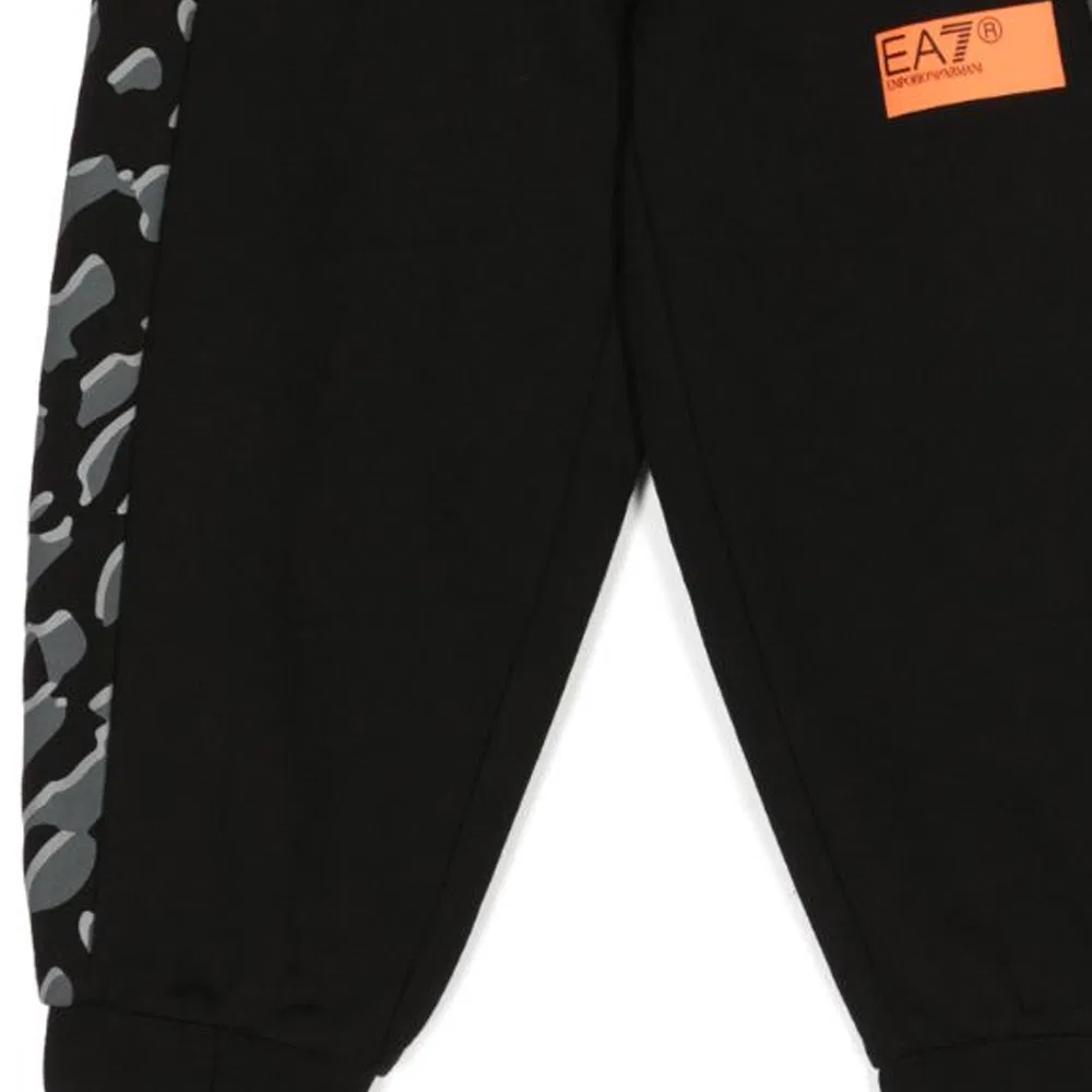 Спортивные брюки EMPORIO ARMANI EA7 для детей черные — фото 4
