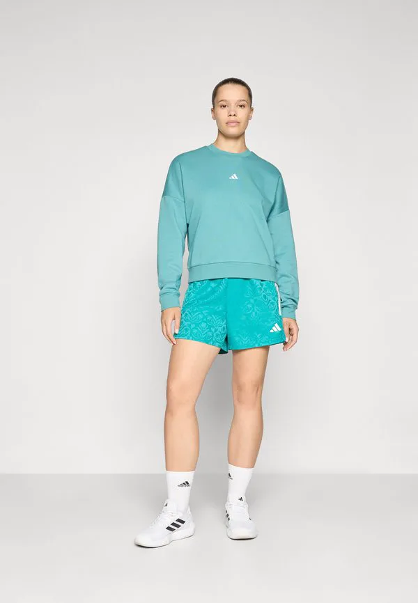 Спортивные шорты tiro Adidas Sportswear, Pure Teal/White — фото 2