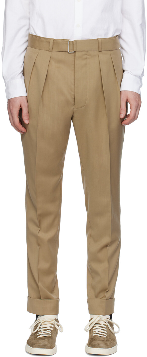 

Светло-коричневые брюки Pierre Officine Generale