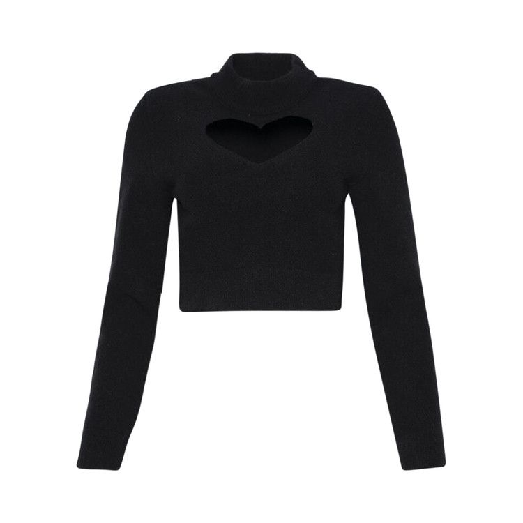 

Топ Alaïa Heart Jumper, Noir