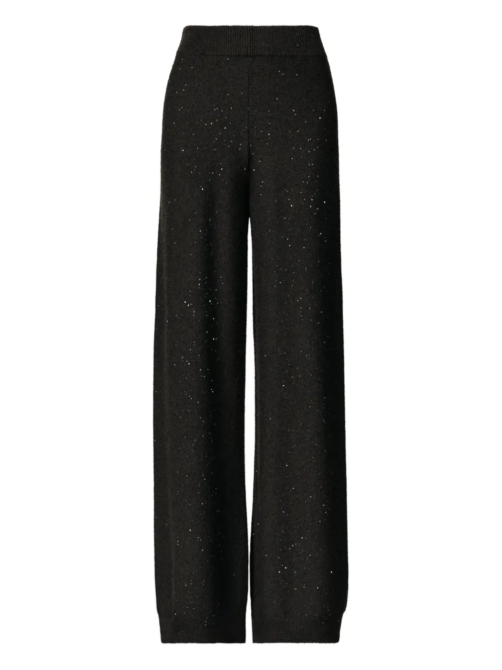 

Брюки, украшенные пайетками Fabiana Filippi, черный
