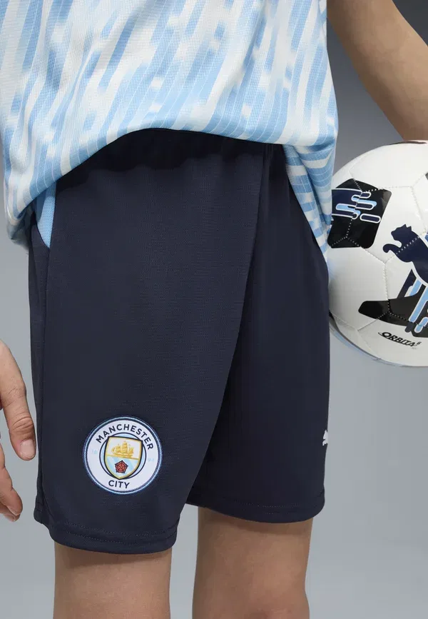 Футболка Manchester City Club Wear Puma, глубокий синий, голубой — фото 4