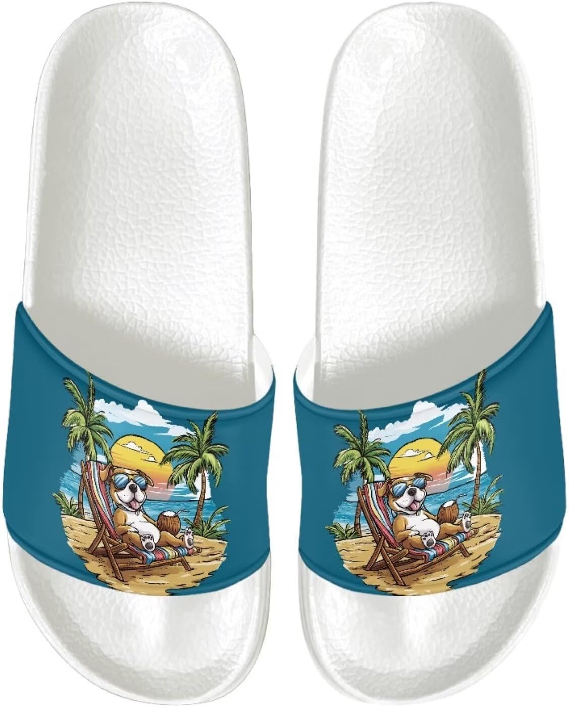 

Мужские сандалии Qoiuvncy с одной полоской, открытый носок, мягкая плоская подошва, удобные для дома, нескользящие шлепанцы для душа и ванной, белая подошва, размеры 5-14