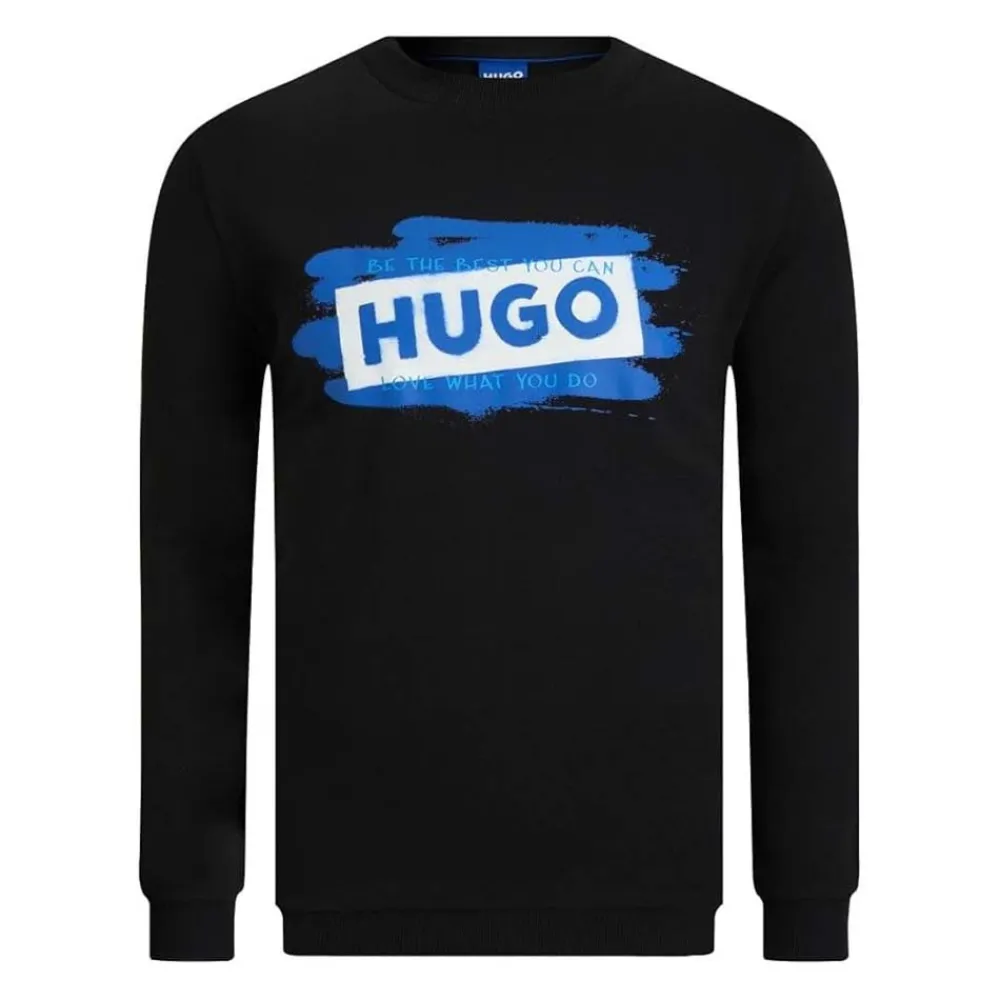 

Толстовка HUGO Nabluey 01 BLUE, черный