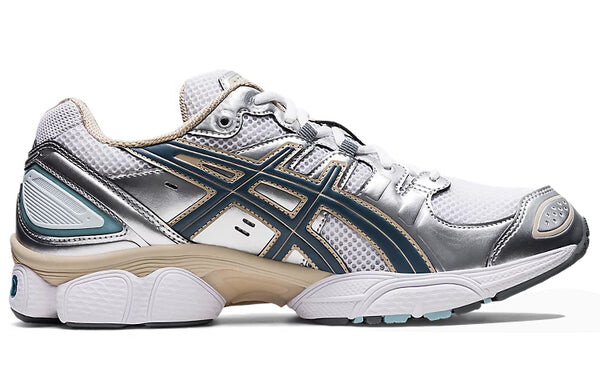 Кроссовки гель нимбус 9 Asics, белый — фото 2