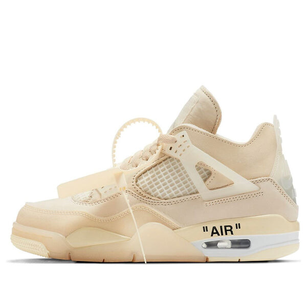 Кроссовки 4 x off-white sp 'sail' Air Jordan, мультиколор