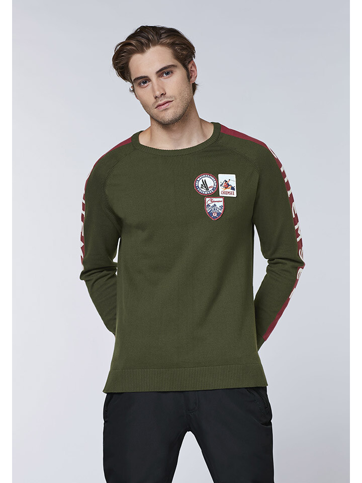 

Пуловер Chiemsee, зеленый