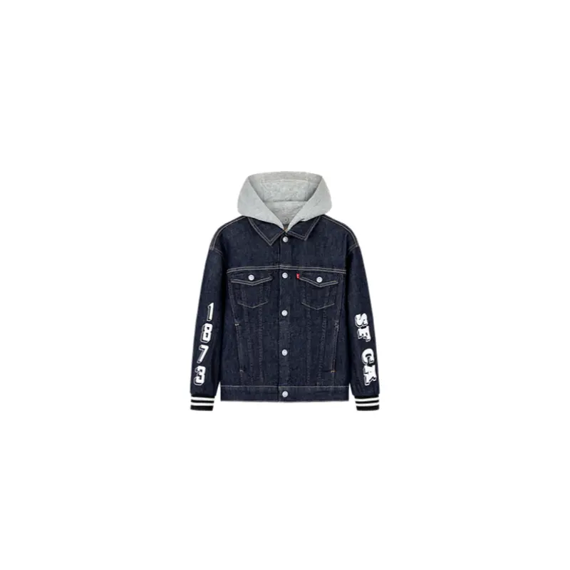 Levi's топ для детей 3-7 лет Levis, vintage stone синий — фото 3