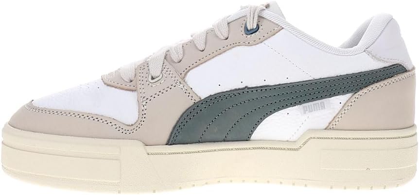 Мужские кроссовки PUMA Ca Pro Lux на шнуровке для повседневной носки - белые — фото 3