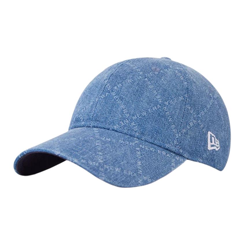 

New Era Хлопковая бейсболка унисекс синяя, Blue