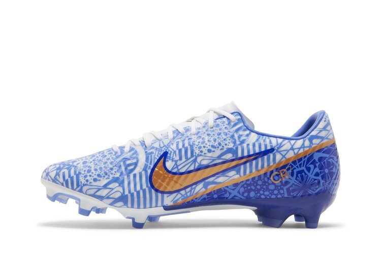Кроссовки Nike Zoom Mercurial Vapor 15 Academy CR7 MG, синий — фото 3