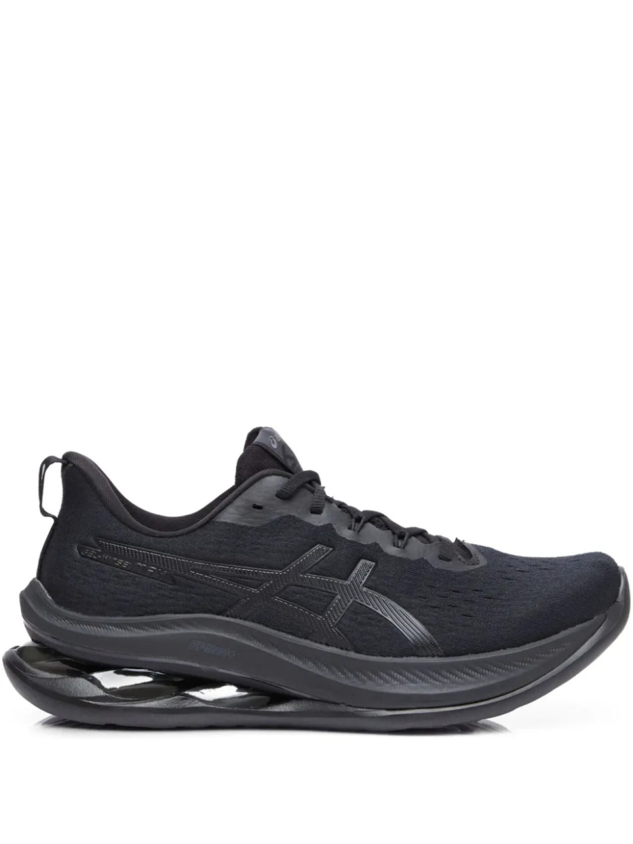 

Кроссовки с нашивкой-логотипом ASICS, черный
