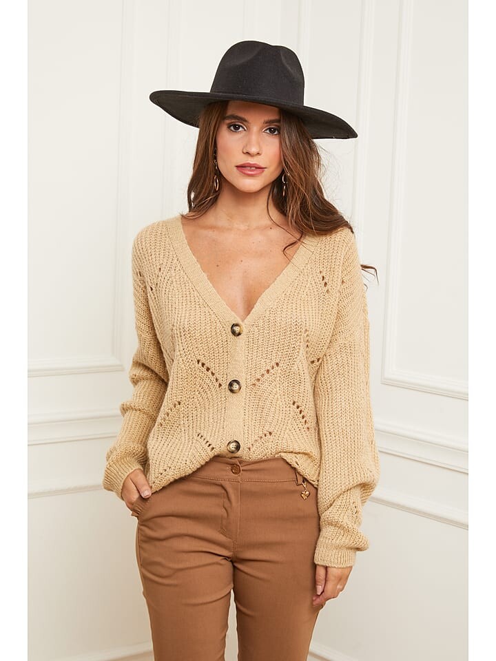

Кардиган L'armoire de Suzette Cardigan, бежевый