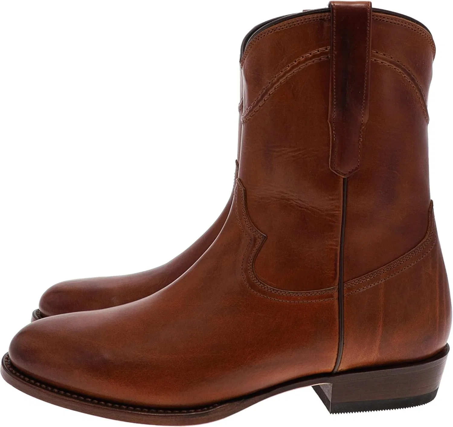 FB Fashion Boots CURT Мужские ковбойские ботинки Коричневые кожаные ботинки — фото 3