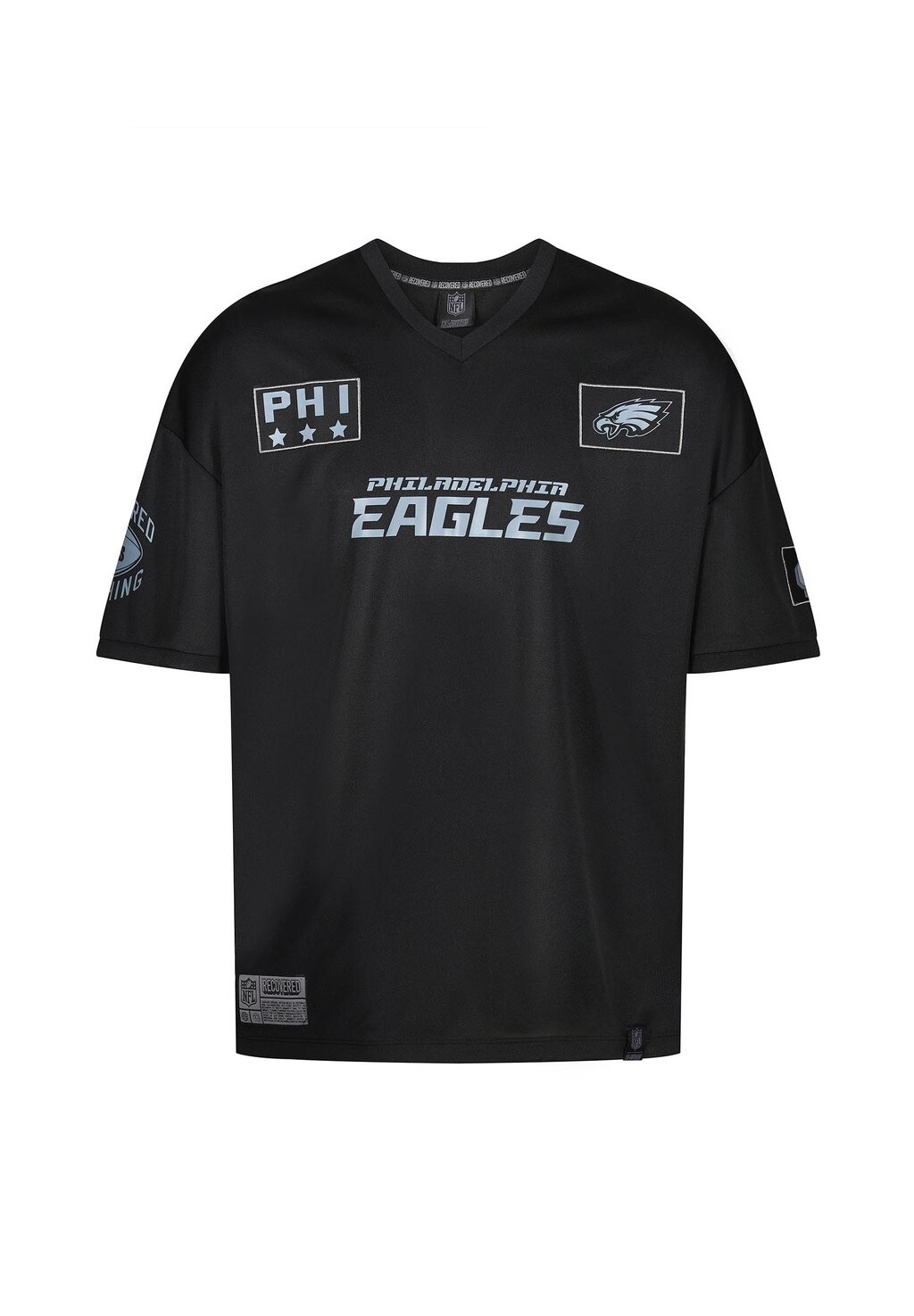 

Футболка с принтом NFL EAGLES PHI 33 OVERSIZED Re:Covered, черный