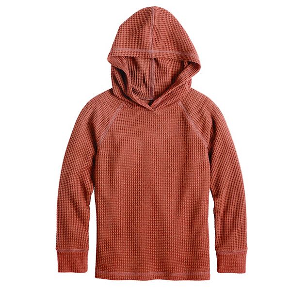 

Термокофта с капюшоном и длинным рукавом для мальчиков 4-12 лет Jumping Beans, Mauve