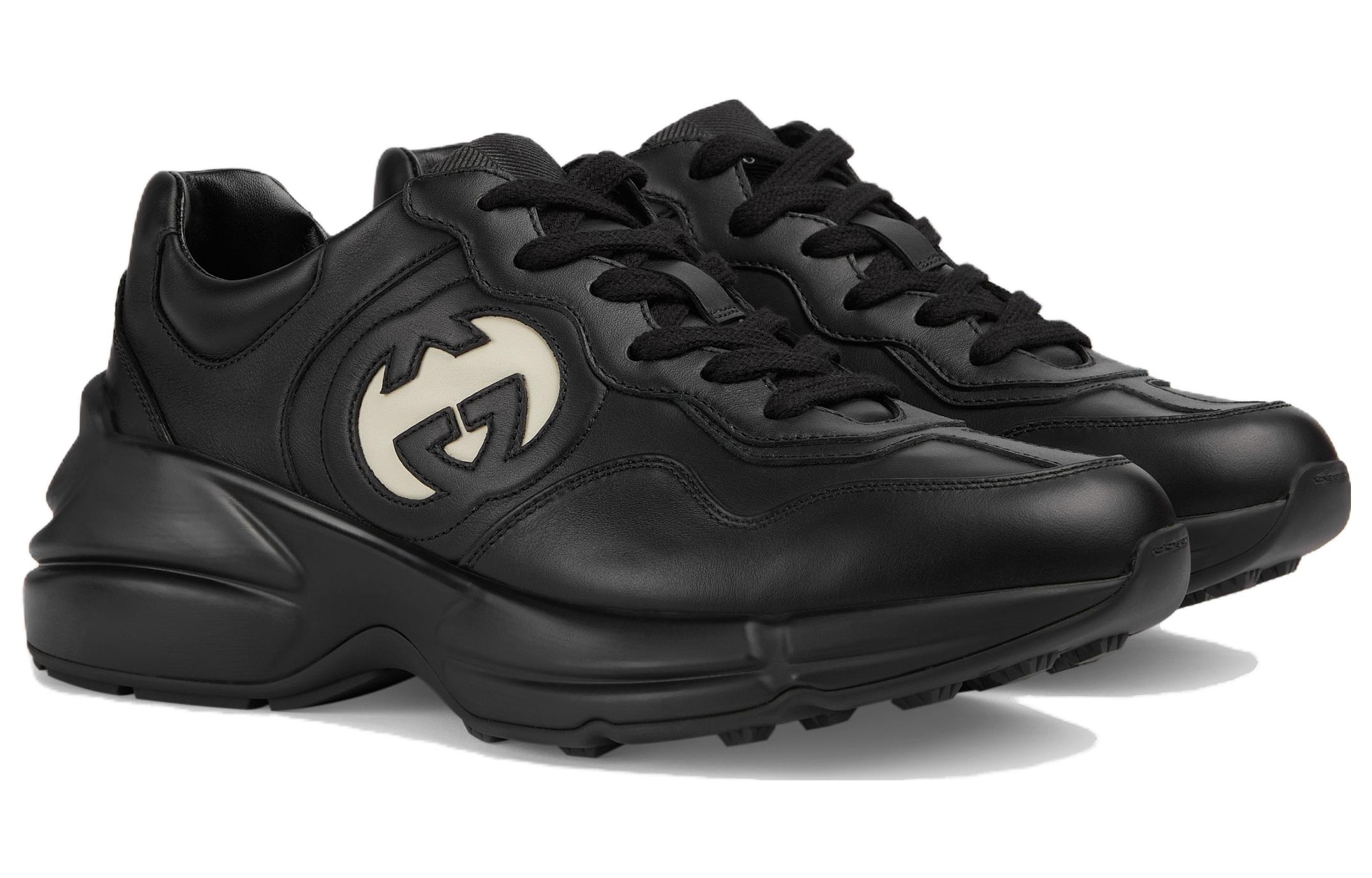 Женские кроссовки Rhyton 'Black Ivory' GUCCI — фото 2