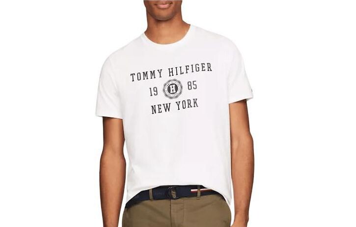 

Футболка мужская белая Tommy Hilfiger, белый
