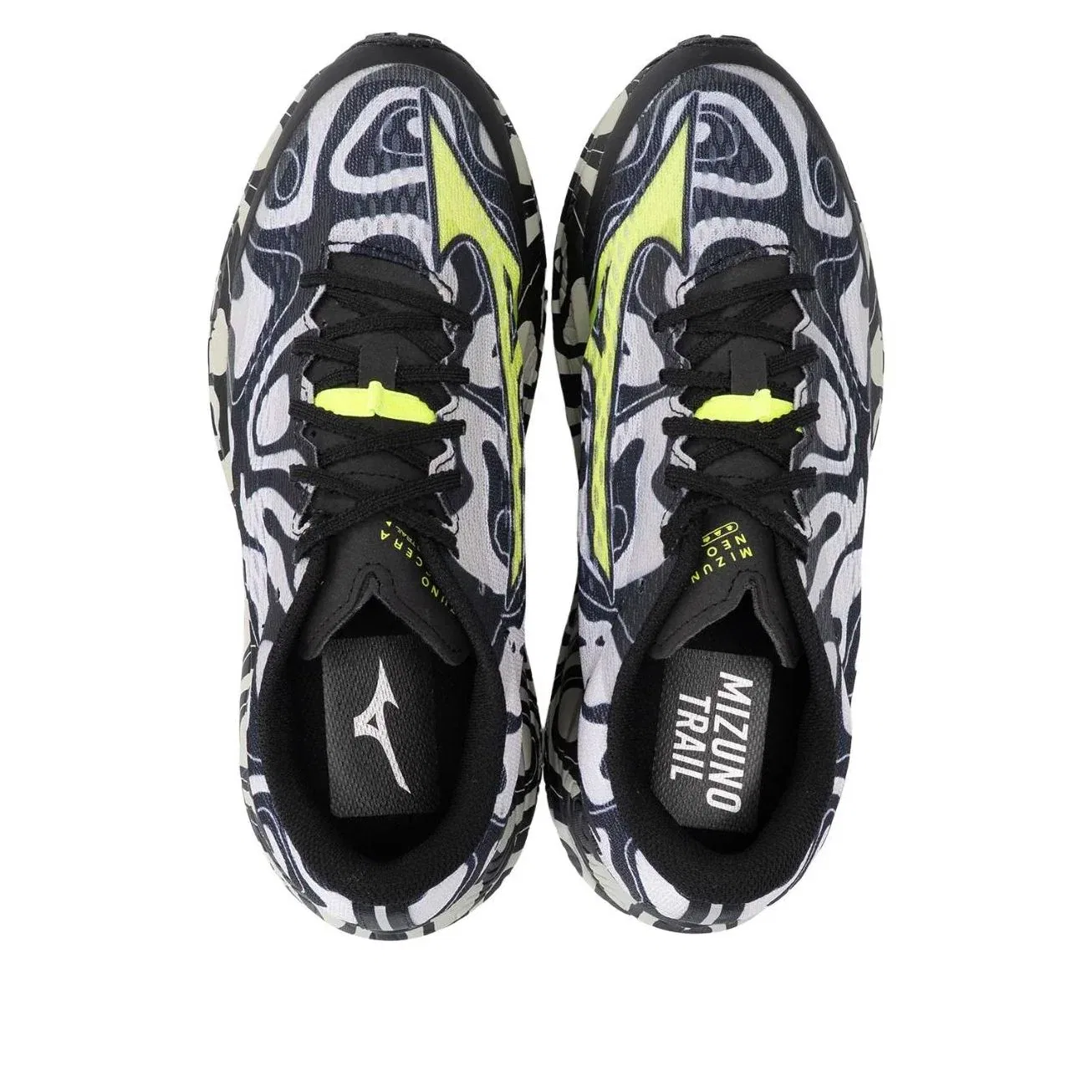 Кроссовки Mizuno Neo Accera 'Dawn Blue Lightning Yellow Black' J1GJ265001, синий — фото 4