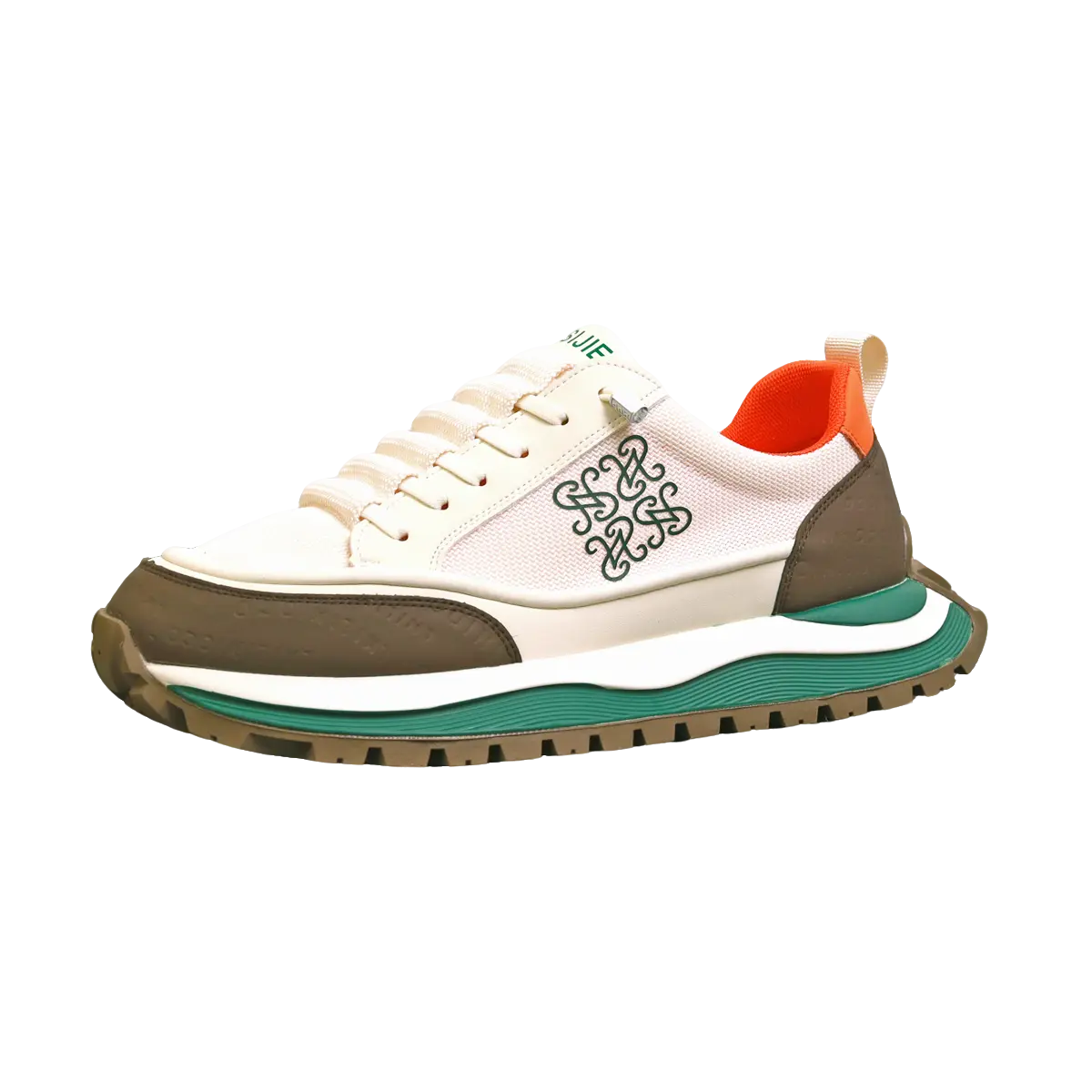 

Banas Кроссовки VNNSIJIE Collaboration мужские повседневные низкие коричнево-зеленые, цвет Brown Green