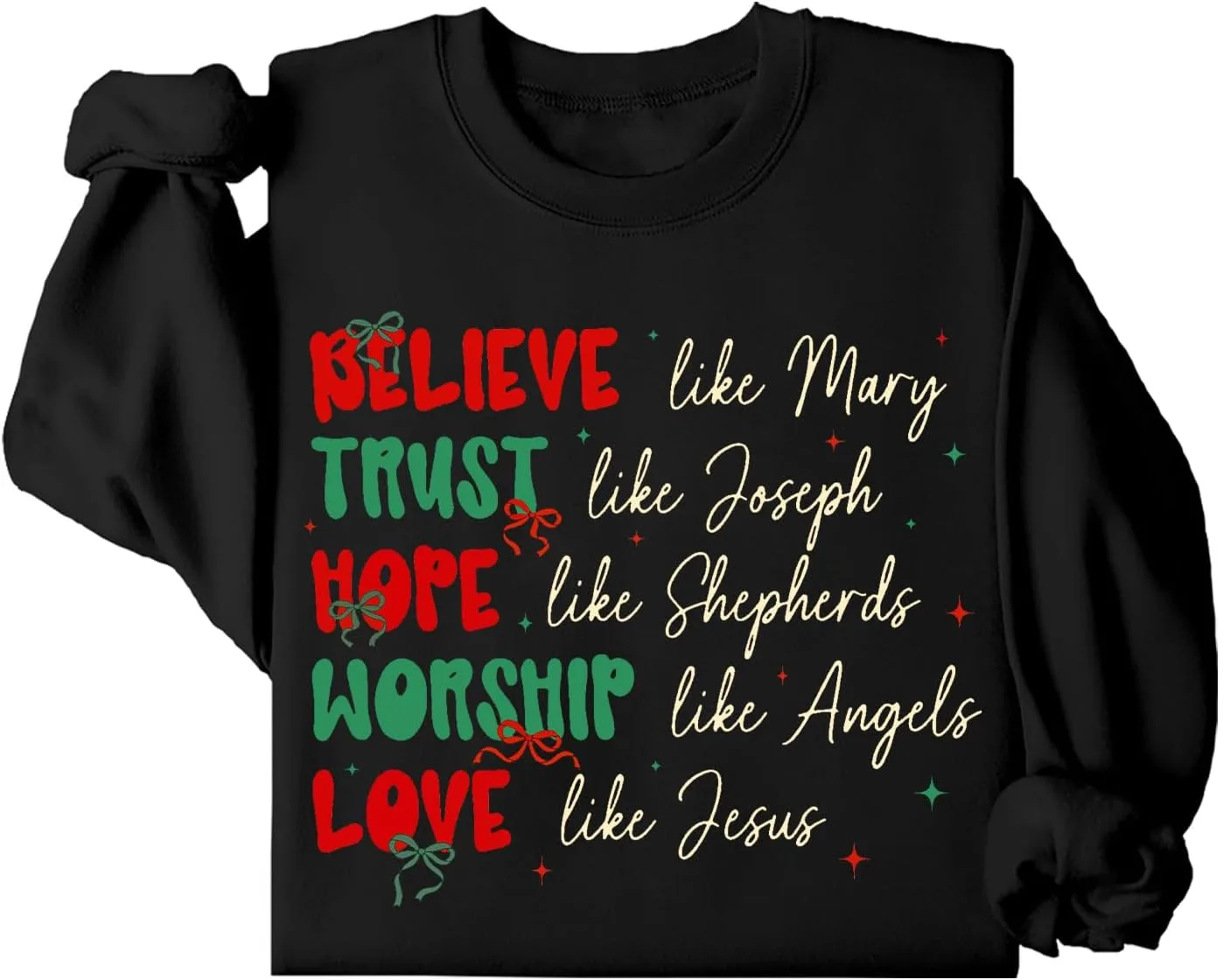 

Толстовка Believe Trust Hope Worship Love Yuisi Doxn