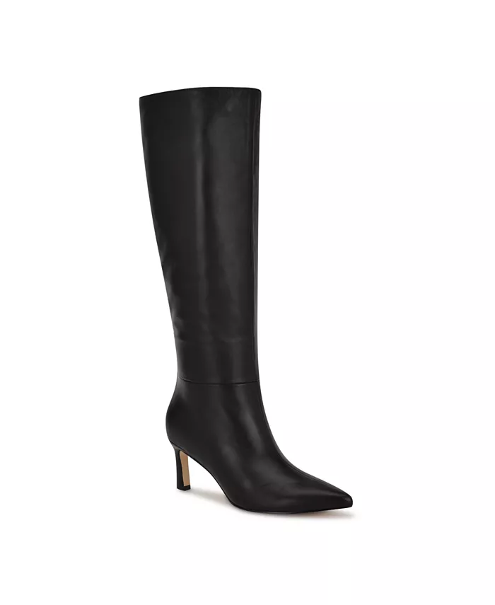 Женские высокие сапоги Lorthey на шпильке Nine West, черный