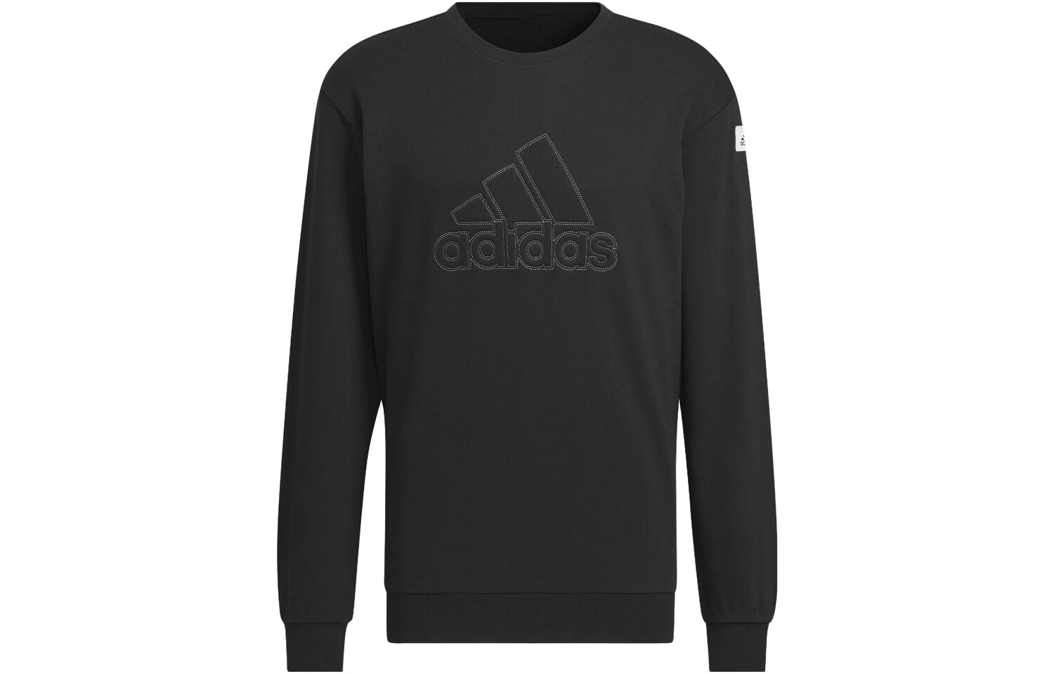 

Толстовка Lounge мужская черная Adidas, черный