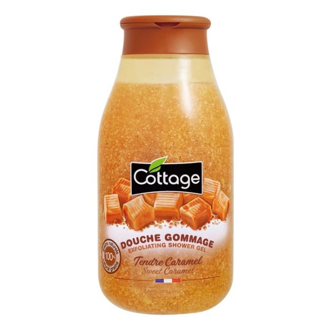 

Гель для душа Tendre Caramel отшелушивающий Cottage, 270 мл