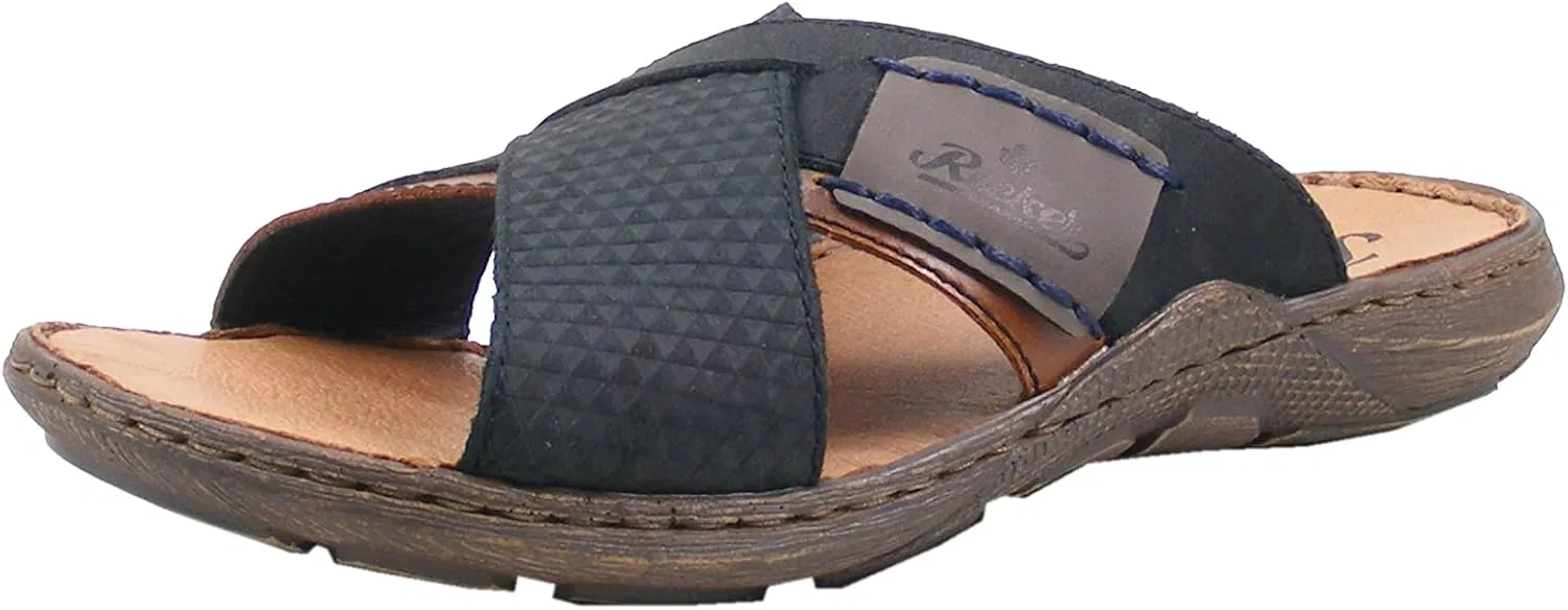 Мужские мюли и сабо Rieker 22091, Blue