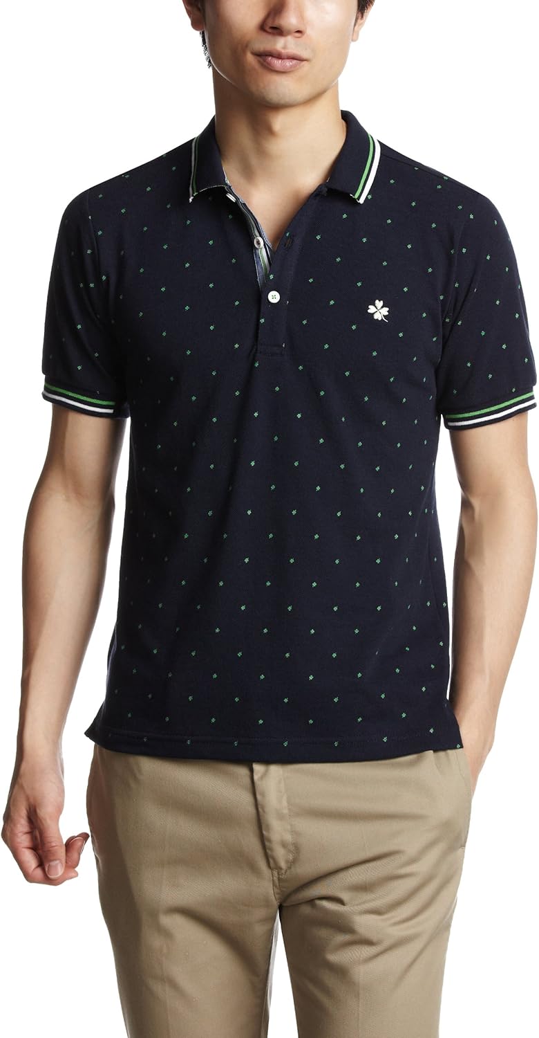 

Поло с принтом розового клевера Понк Pincponc