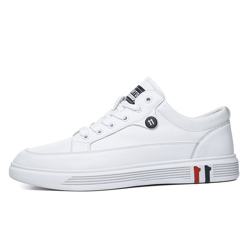 

POPULAR ROUSE PR Мужские низкие скейтерские кеды белые, цвет White