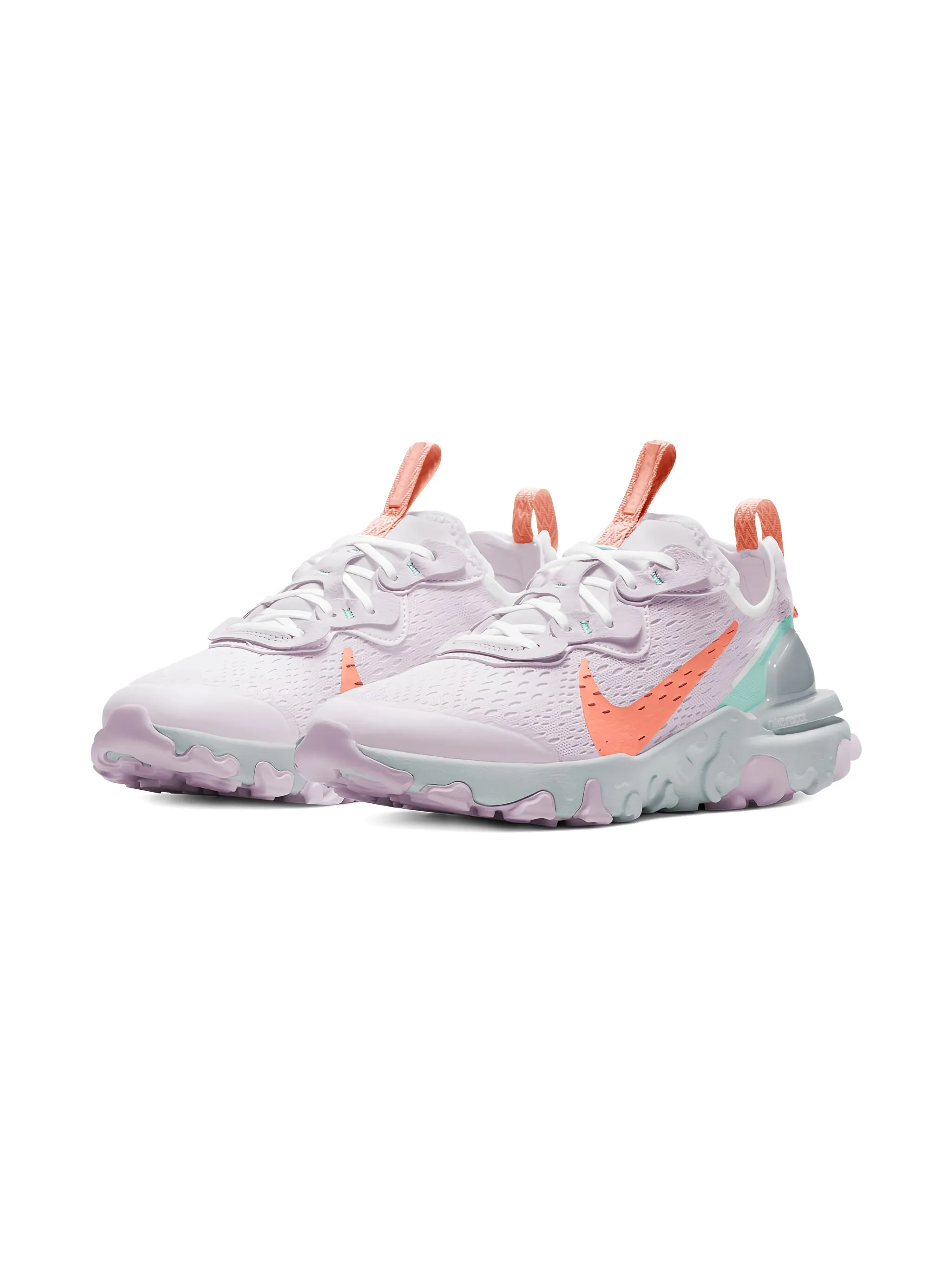 Кроссовки React Vision Light Violet/Crimson Bliss Nike Kids, фиолетовый — фото 2
