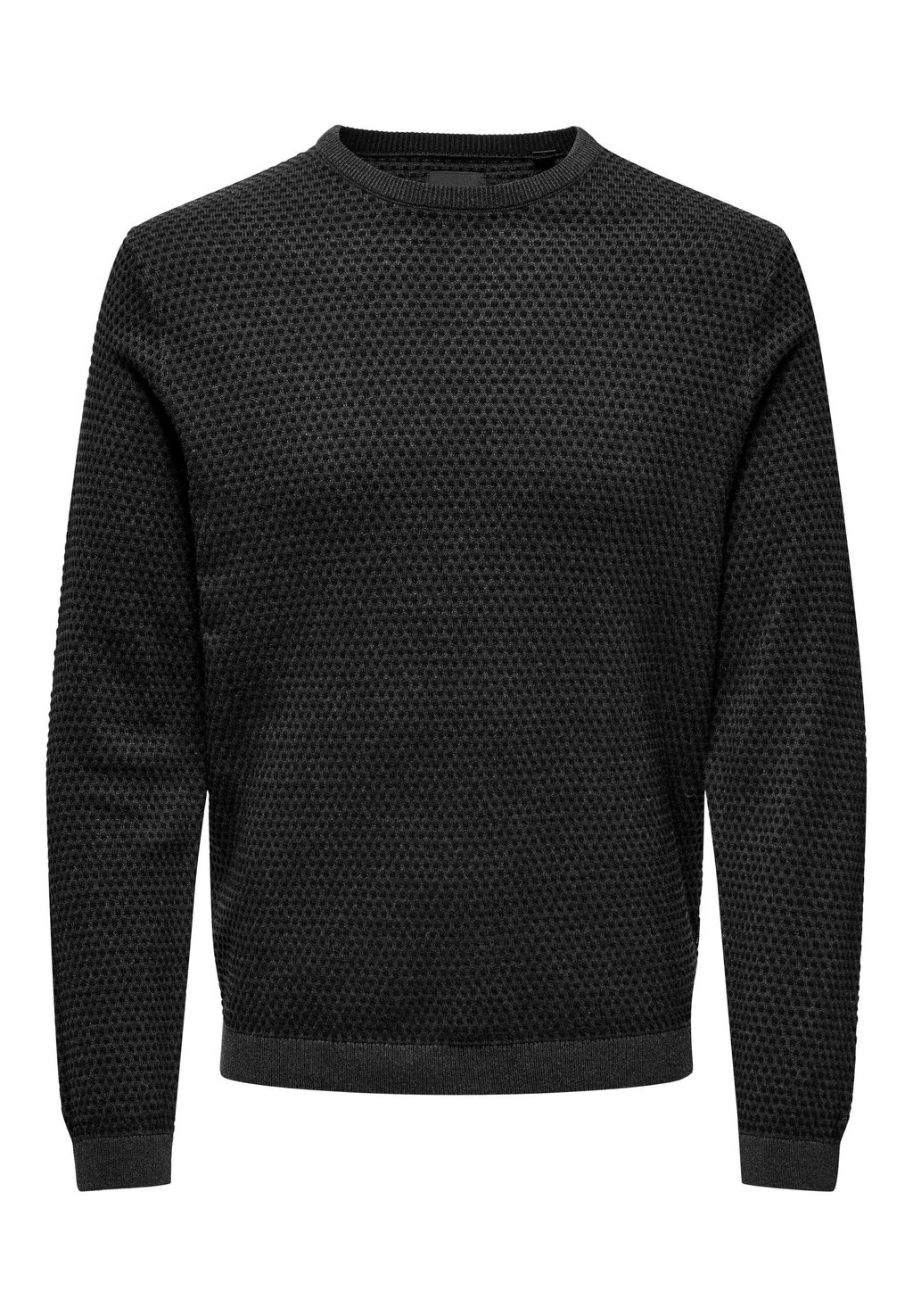 

Вязаный свитер LEGERER FEIN GEPUNKTETER LONGSLEEVE Only & Sons, цвет dunkelgrau