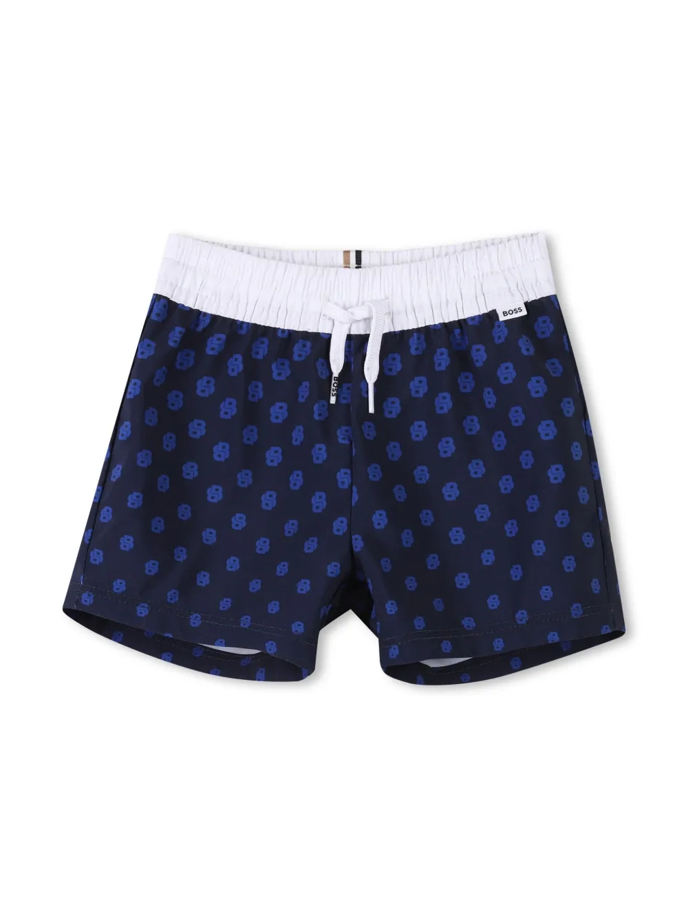 

Плавки-шорты с логотипом BOSS Kidswear, синий