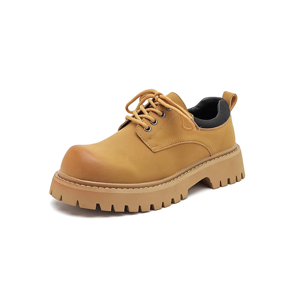 MADALLO Casual Leather Shoes Men's Low top Black/Yellow/Green — фото 2