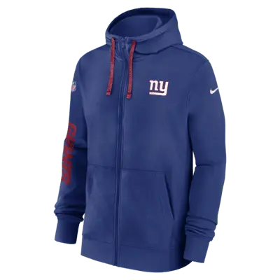 

Худи Nike New York Giants Sideline Team Issue Club, цвет Royal