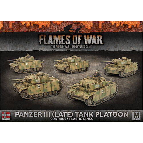 

Фигурки Panzer Iii Tank Platoon (X4 Plastic)