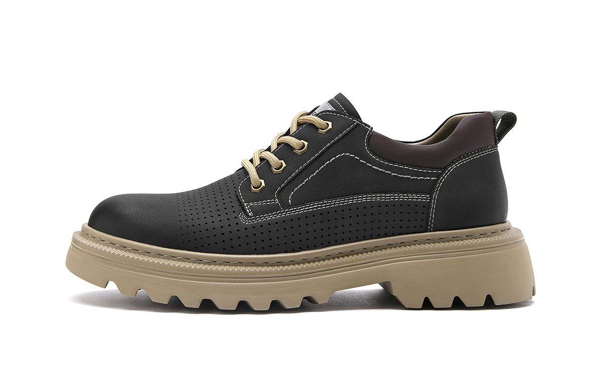 

Винтажные рабочие ботинки и повседневная обувь для мужчин HLA, серый