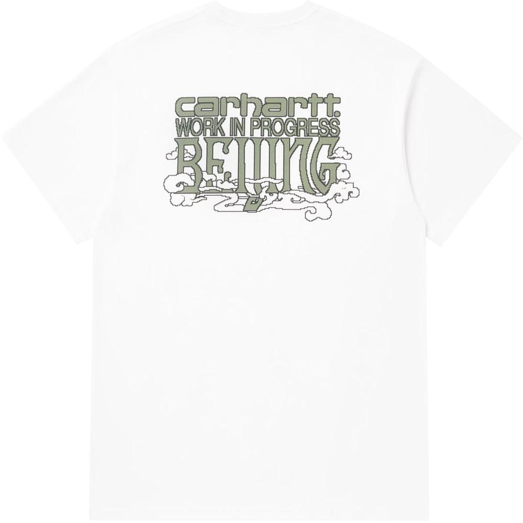 

Carhartt WIP Футболка унисекс белая, Белый, Carhartt WIP Футболка унисекс белая